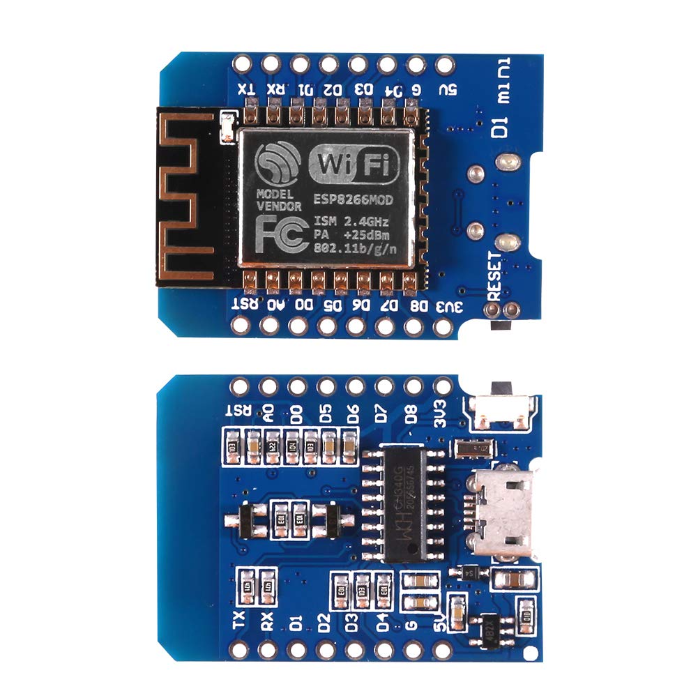 Qccan 4Pcs Esp8266 Esp 12 Esp 12F Nodemcu Mini D1 Module Wemos Lua 4M Bytes Wlan Wifi Internet Development Board Base On Esp8266