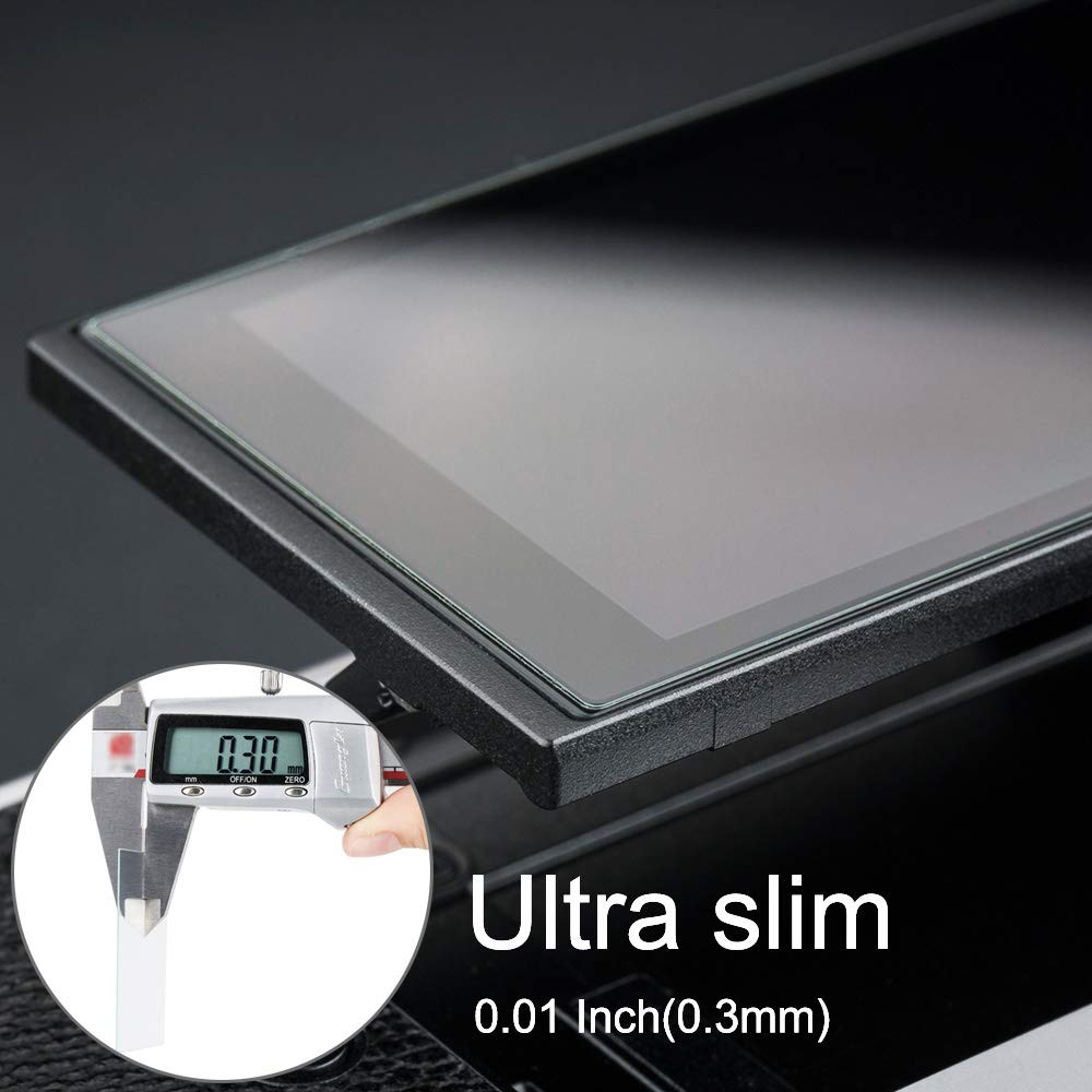 Jjc 2 Pack Camera Screen Protector Camera For Fujifilm X S20, Ultra Thin Anti Fingerprint Anti Scratch 9H Hardness 2.5D Rounded