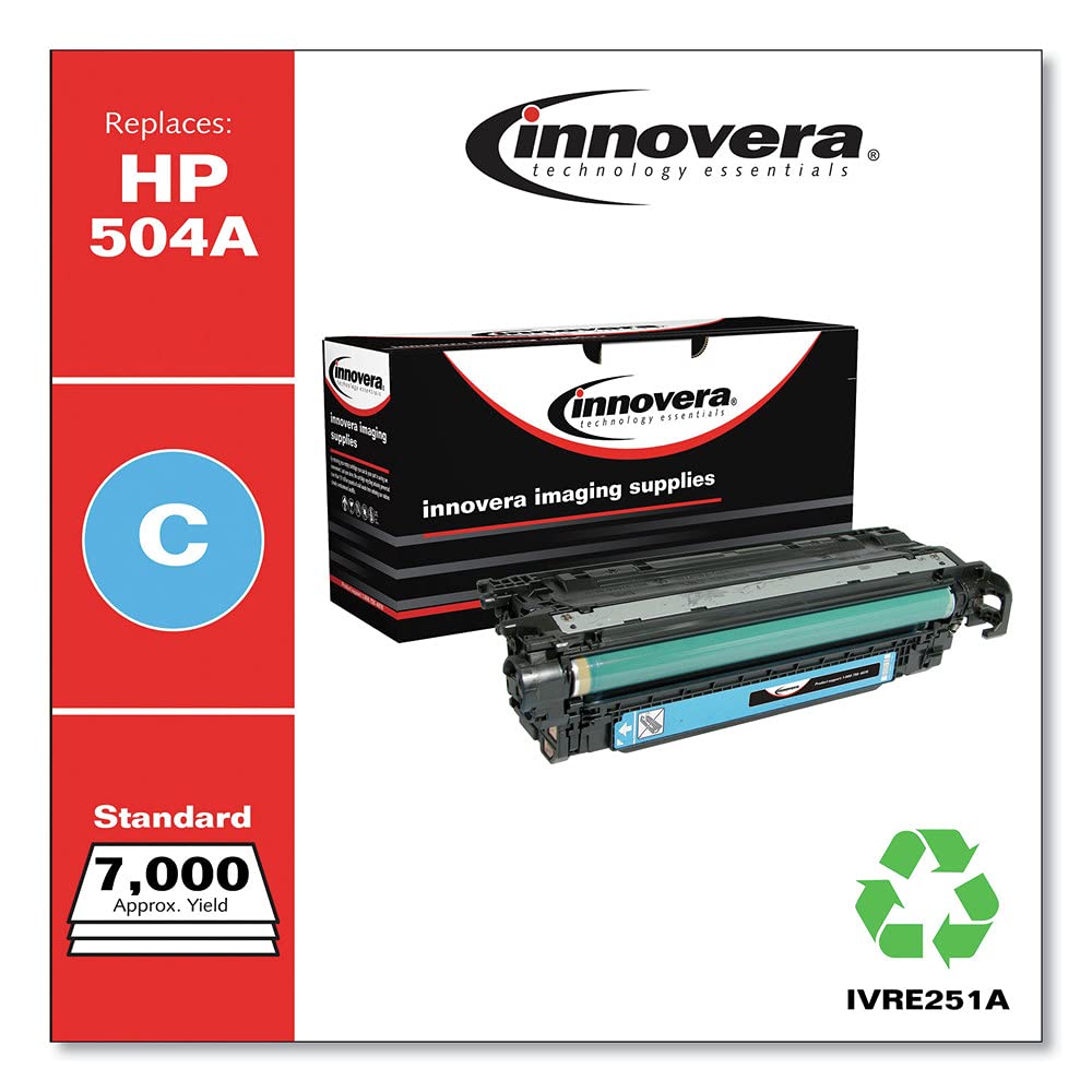 Innovera Remanufactured Cyan Toner, Replacement For 504A (Ce251A), 7,000 Page Yield