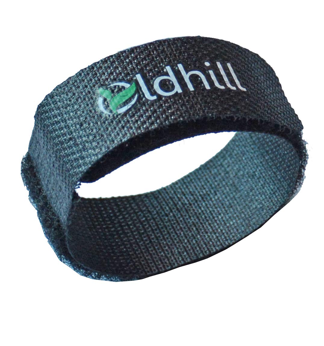 Oldhill Hook And Loop Fastening Straps (50 Pack)   Black