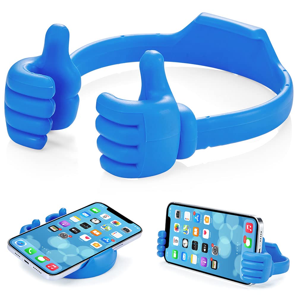 Kinizuxi Thumbs Up Cell Phone Holder For Desk, Universal Flexible Cell Phone Stand For Tablet Holder, Cellphone Holder Smartphon