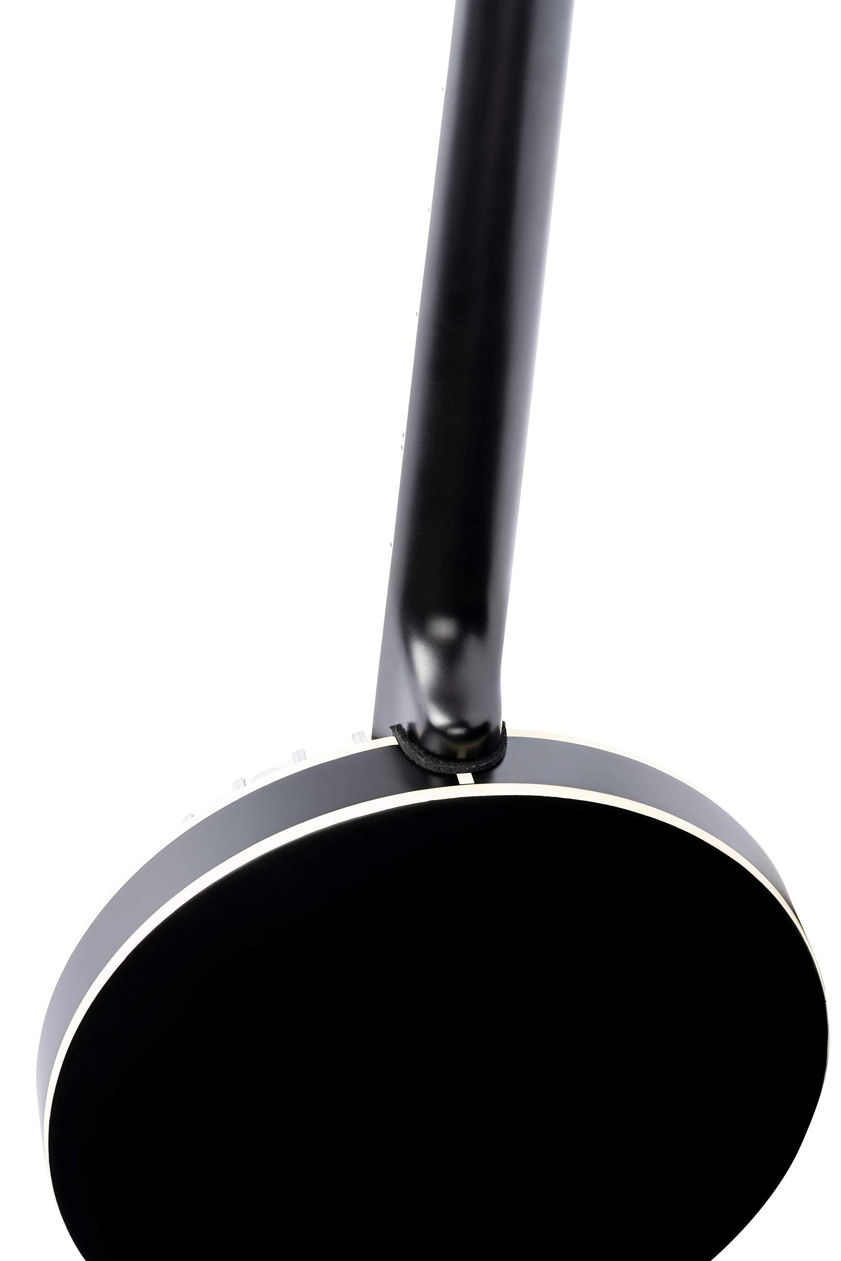 Ortega Guitars Raven Series Left-Handed 6-String Acoustic-Electric Banjo W/Bag, (Obje356-Sbk-L)