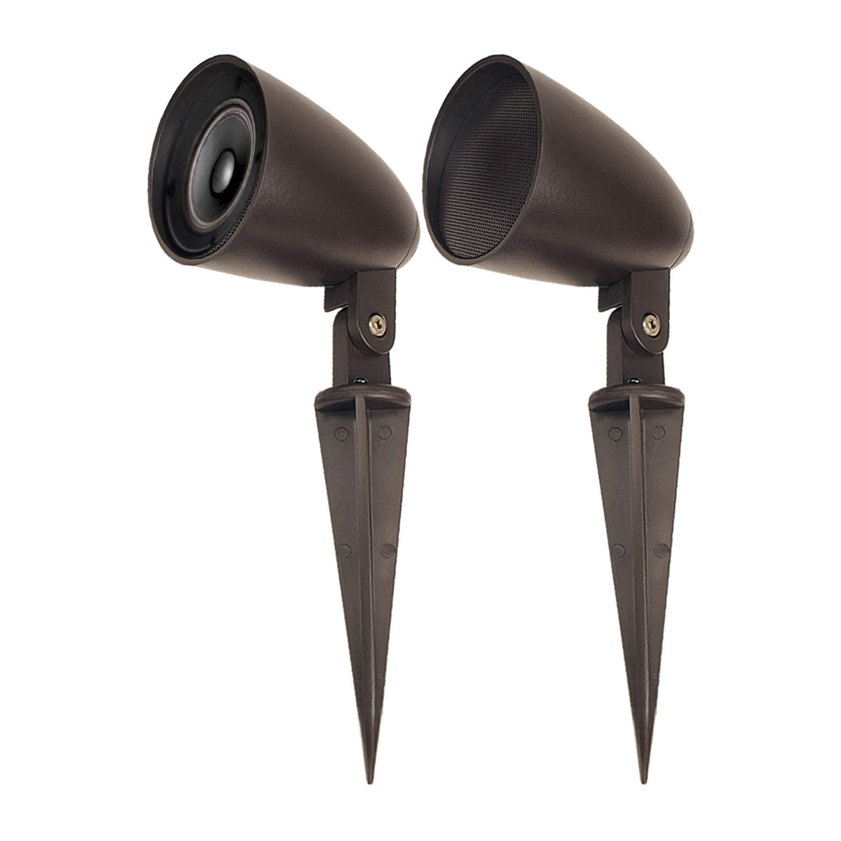 Osd 2.5'' Landscape In Ground/Mountable 30W Speaker, Outdoor Weather Resistant Pair, Ls2 Bronze (Pair)