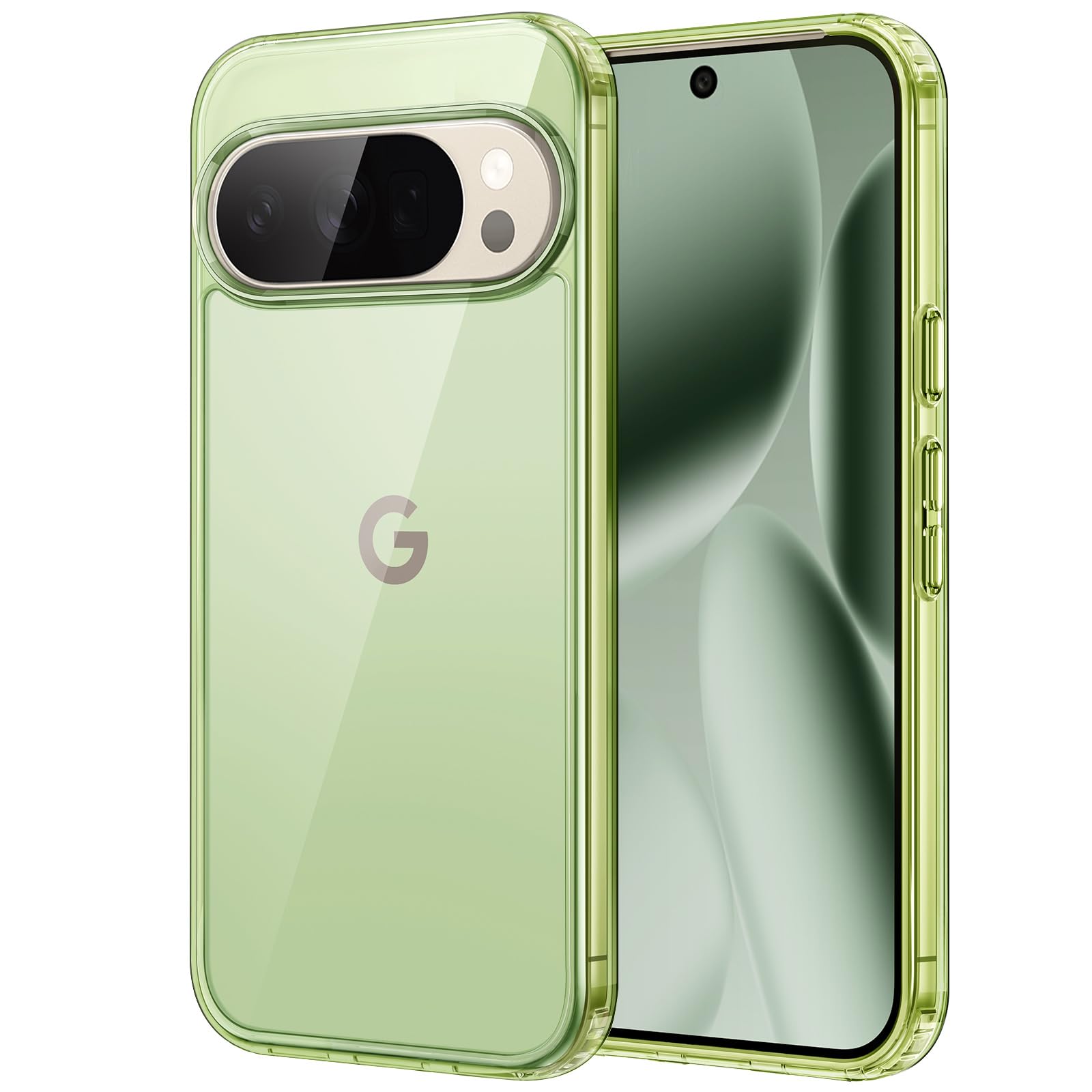 JETech Case for Google Pixel 10 Pro XL 2025, Non-Yellowing Shockproof Bumper Protective Phone Cover, Anti-Scratch Hard PC Back (