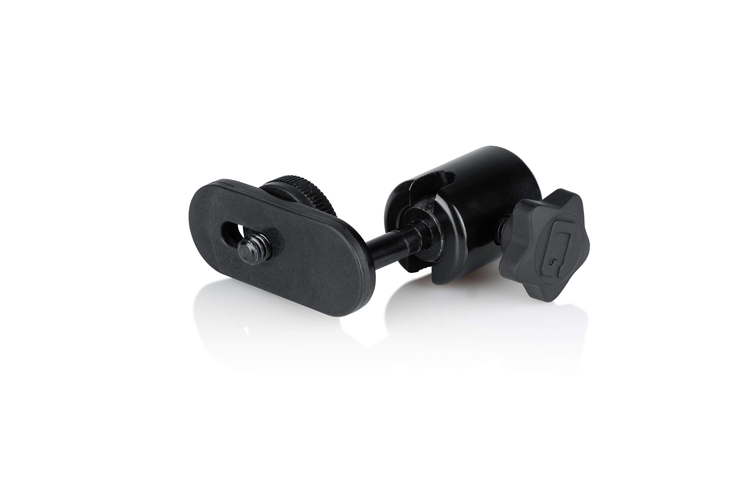 Gator Frameworks Camera Mount Mic Stand Adapter With Ball And Socket Head (Gfw Mic Camera Mt)