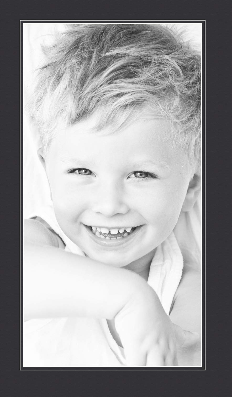 13X25 Smooth Black / Black Custom Mat For Picture Frame With 9X21 Opening Size (Mat Only, Frame Not Included)