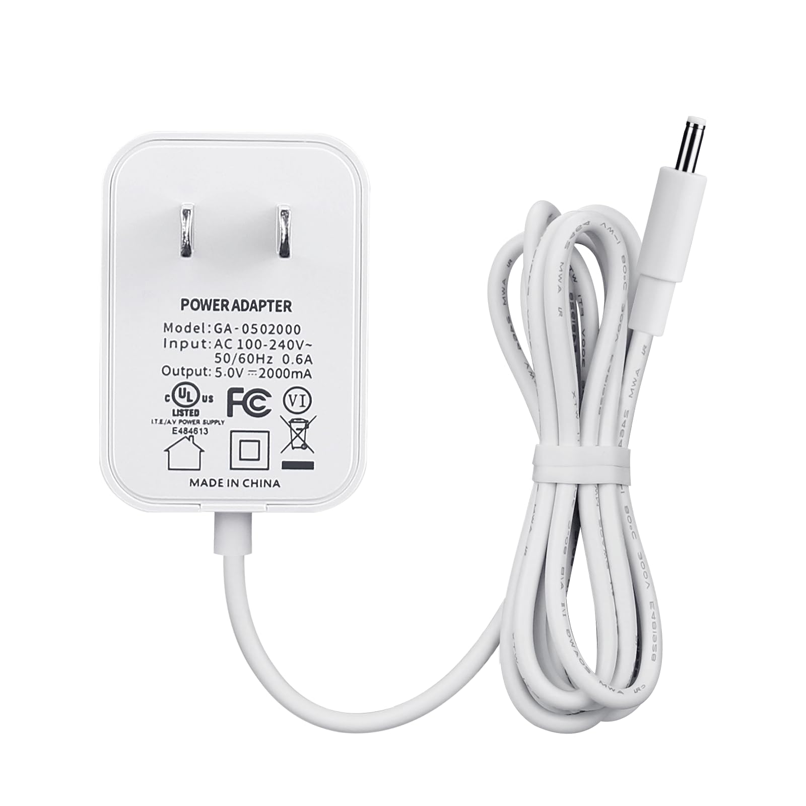 Power Cord Replacement For Hatch Baby Rest, Rest+ And Rest Mini Sound Machine, Ac Adapter Charger