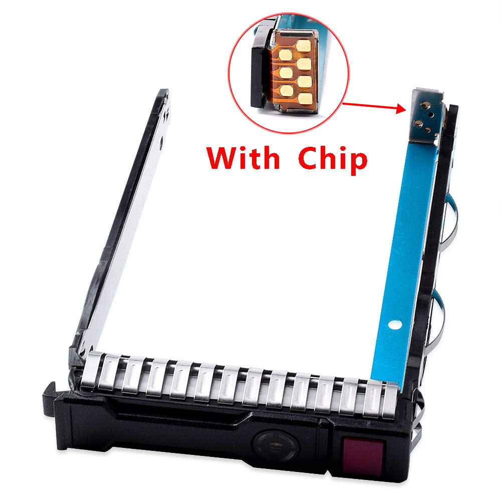 2Pcs Pack 2.5'' Inch 651687 001 651699 001 Hard Drive Tray Caddy Compatible With Hp G8 G9 Dl120 Dl160 Dl180 Dl360 Dl380 Dl320E D