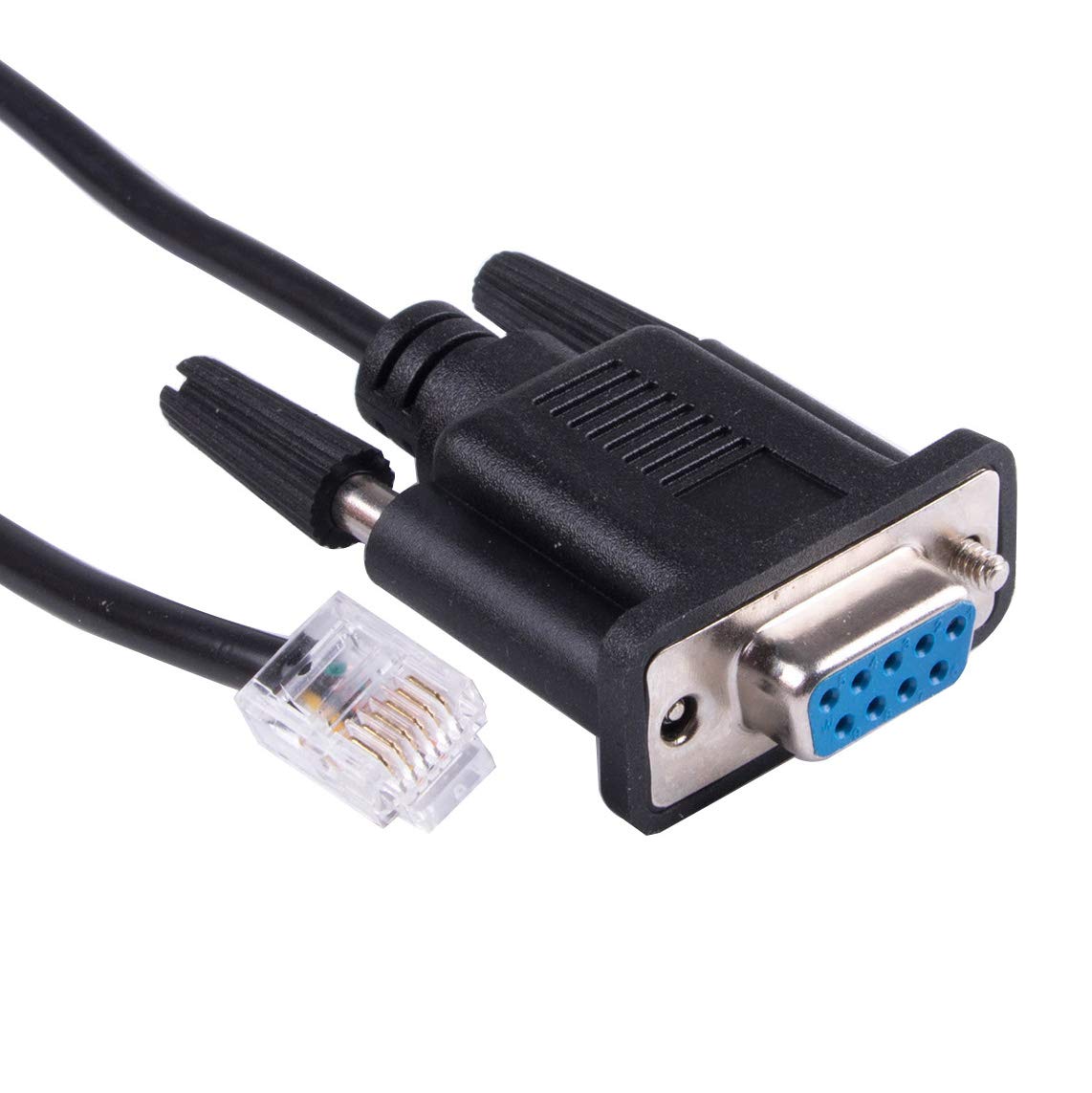 Suamdoen Db9 To Rj12 6P6C Serial Cable For Spectra Pos Card Reader