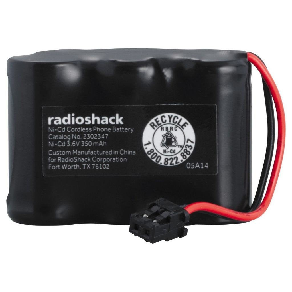 Radioshack Cordless Phone Battery   Catalog No. 2302347