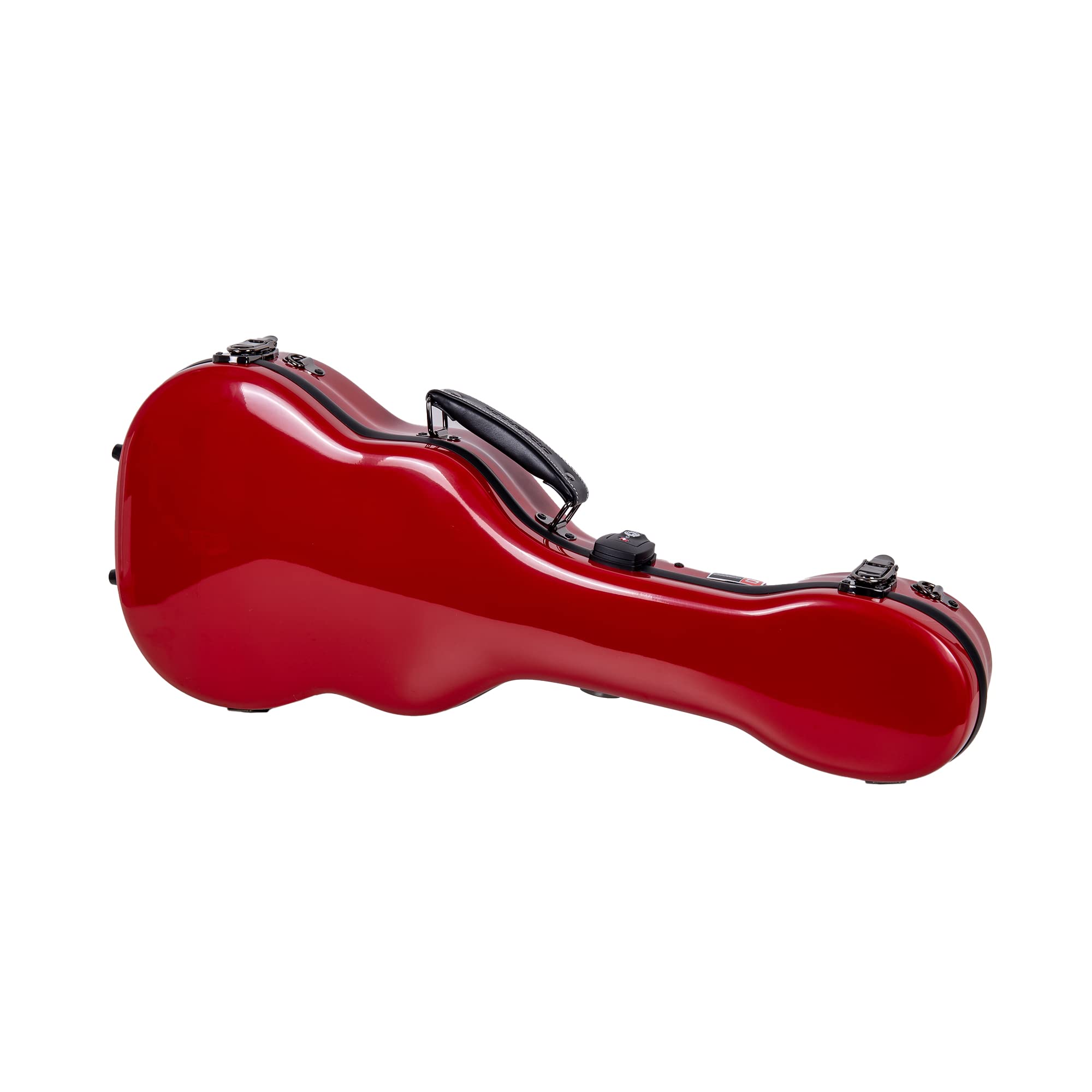 Crossrock Thick Padded Hardshell Fiberglass Red Tenor Ukulele Case (Crf1020Turd)