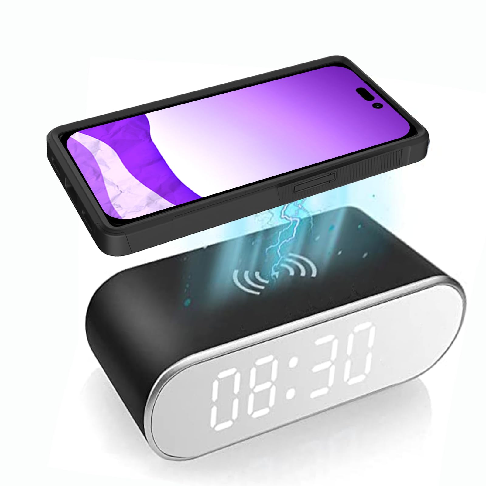 Cicplkse For Iphone 15 Pro Case,Dual Layer Heavy Duty Hybrid Shockproof Hard Pc Soft Silicone Tpu Bumper Protective Cover Case F