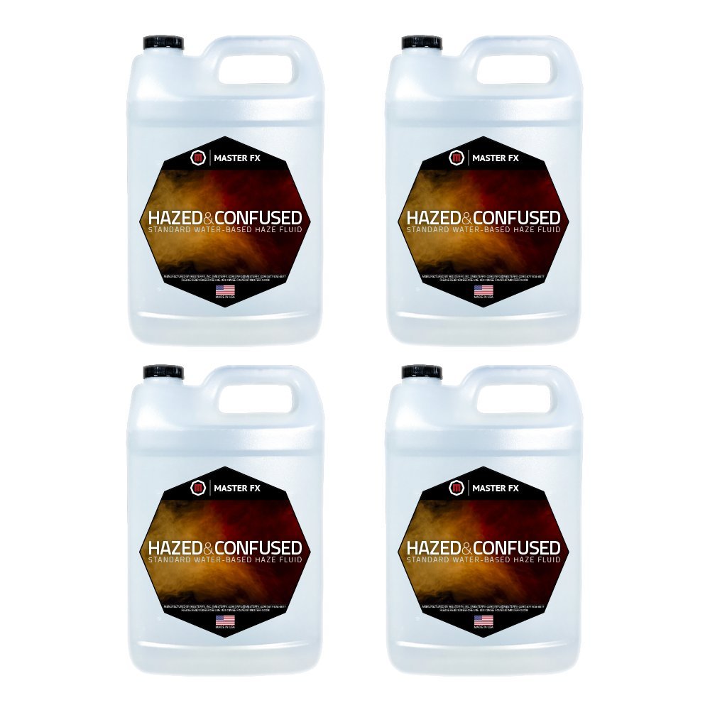 Hazed And Confused Standard Water Based Haze Fluid   4 Gallon Case