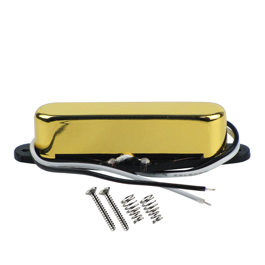 Fleor Alnico 5 Guitar Pickups Tele Bridge Pickup W/Neck Pickup (Golden) Fit Fender Telecaster Pickups Part