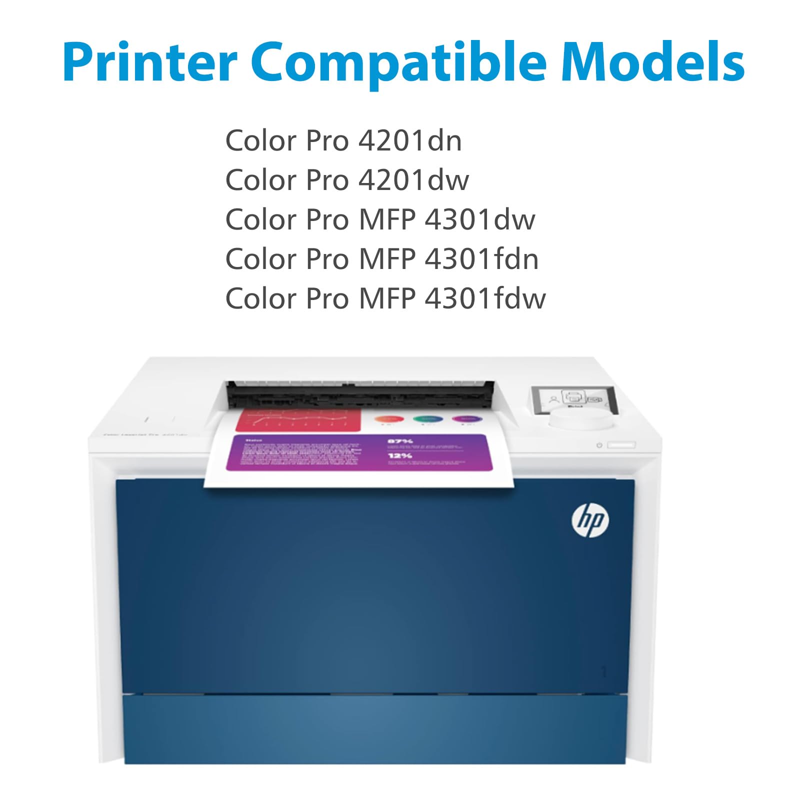 210A Toner Cartridges 4 Pack Color Laser Jet Pro Mfp 4301Fdw Compatible For 210X Toner Replacement For Color Laser Pro 4201Dw 42