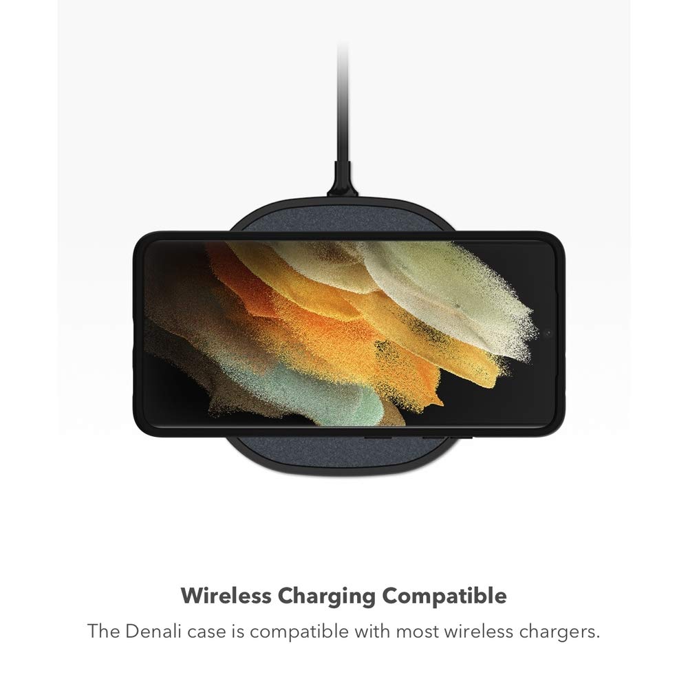 Gear4 Zagg Denali Case With Ultimate Impact Protection [ Protected By D3O ] - Made For Samsung Galaxy S21 5G - Black (702007299)