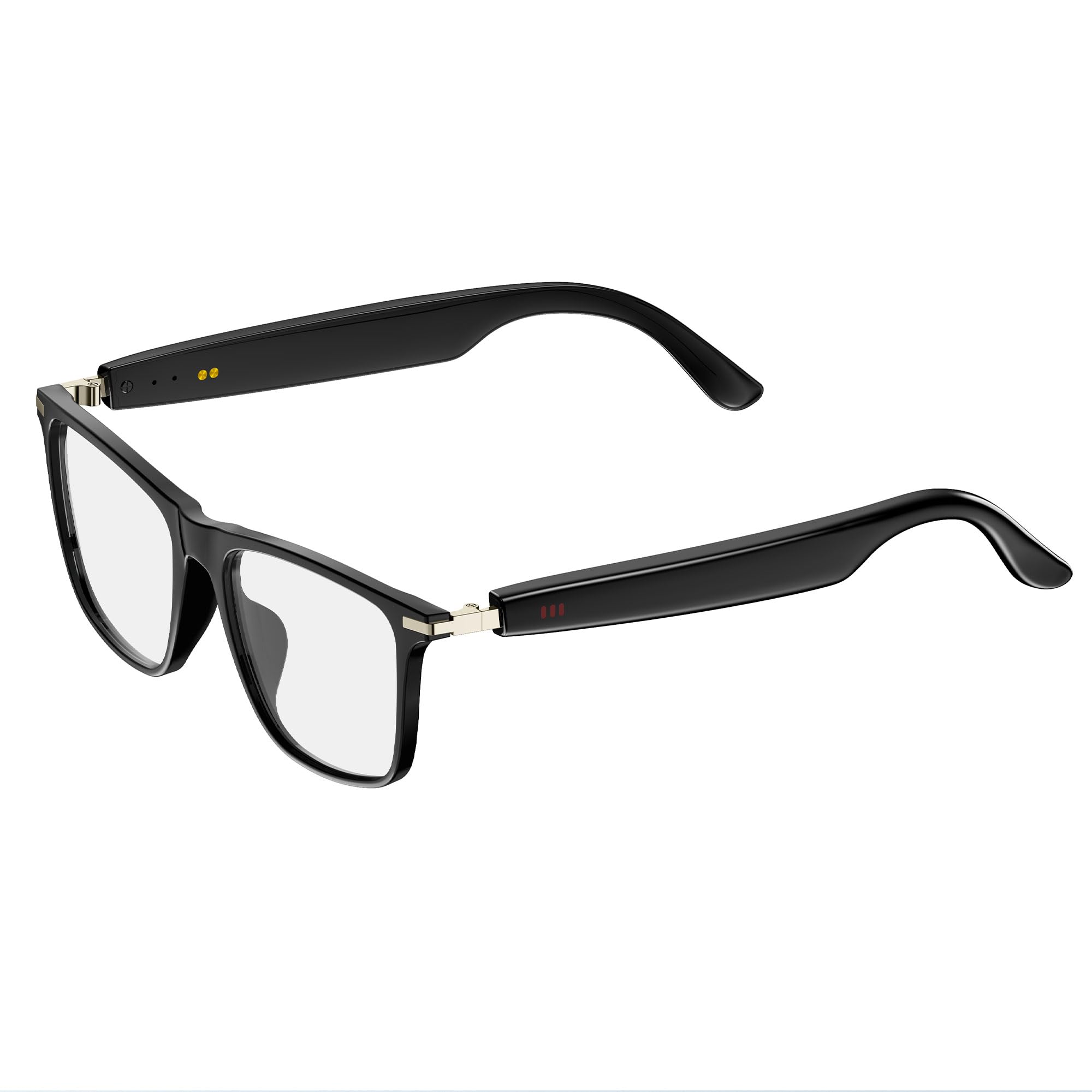 Fecoul AI Smart Translation Glasses, 164 Language Voice Translator, Open-Ear Bluetooth Glasses with Speakers, Photochromic Lense
