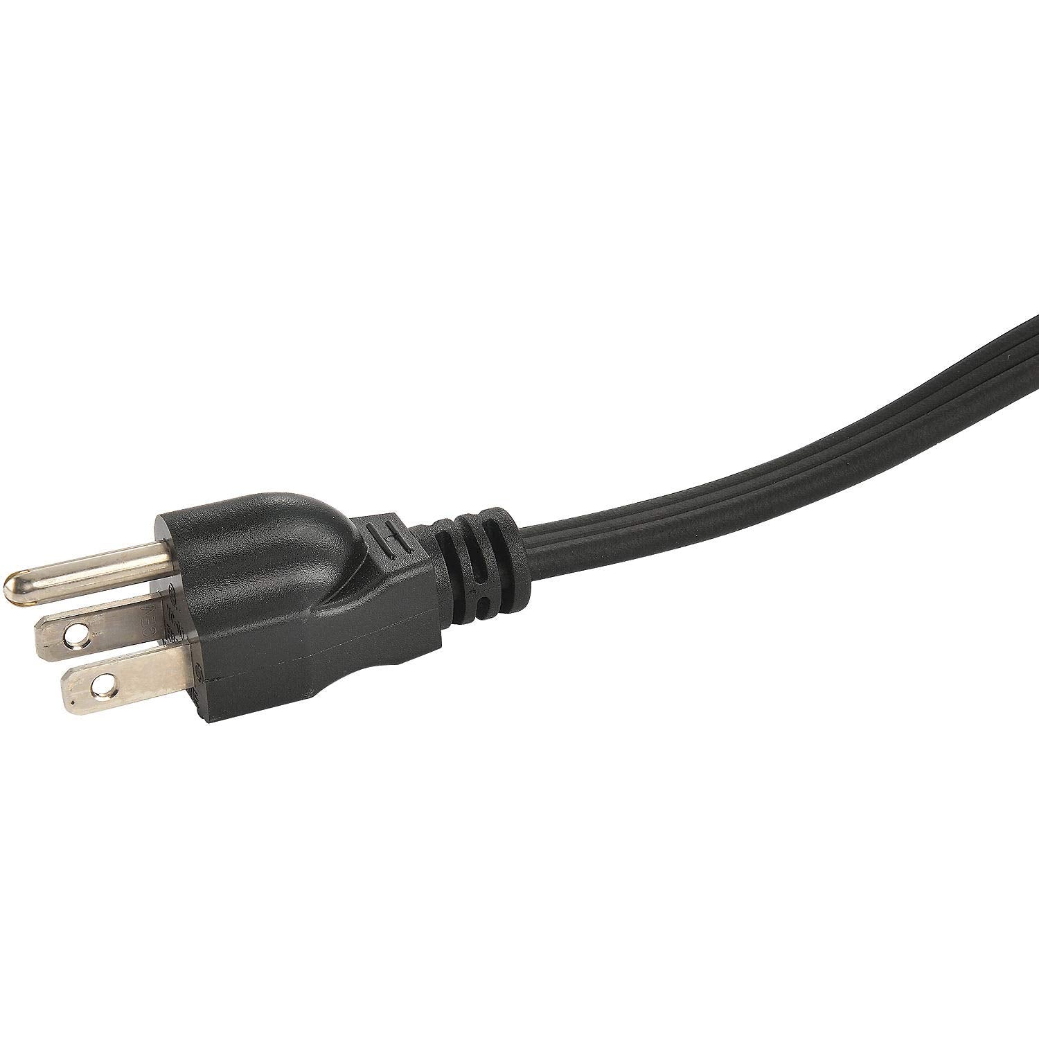 Global Industrial 1500/1000W Portable Heater With Adjustable Thermostat, Steel, 120V, Black