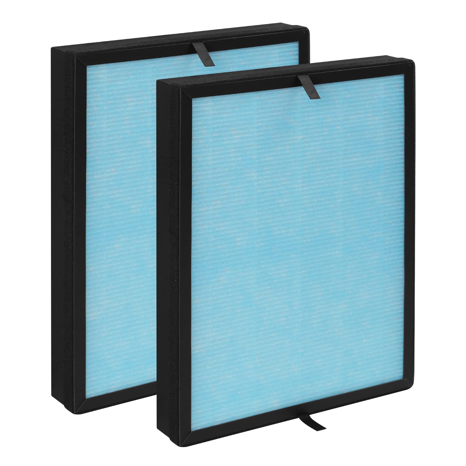 Gokbny 2 Pack Ap1002 True Hepa Replacement Filter Compatible With Air Tok Ap1002 Purifier, Part # Ap1002 Rf, 3 In 1 H13 True Hep