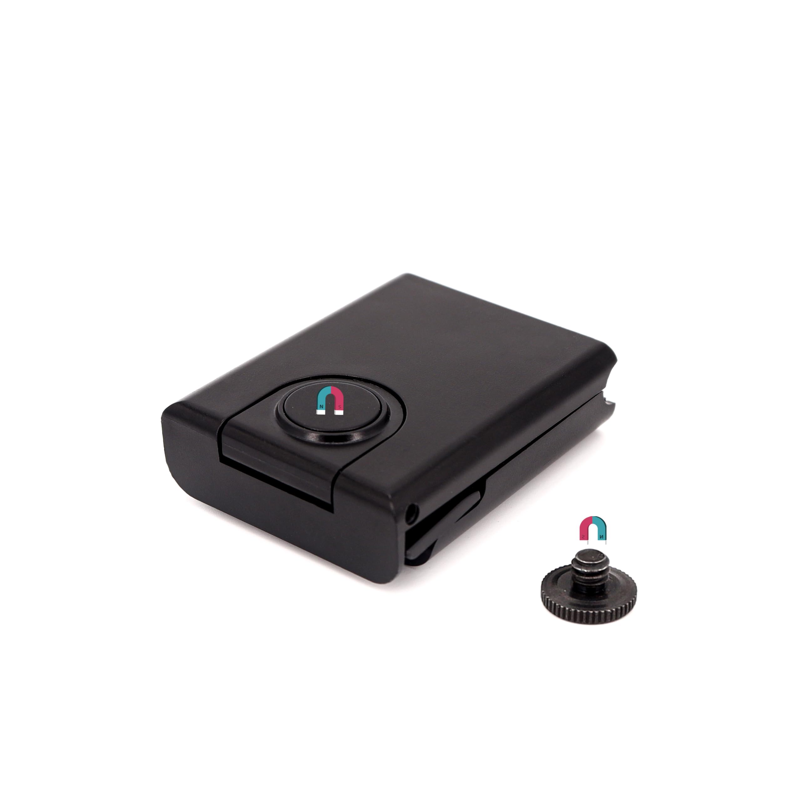GNAFETS Magnetic Webcam Camera Mount 360 Degree with 1/4 Screw Compatible with Logitech Brio, Insta360 link2, OBSBOT Tiny 2, Me