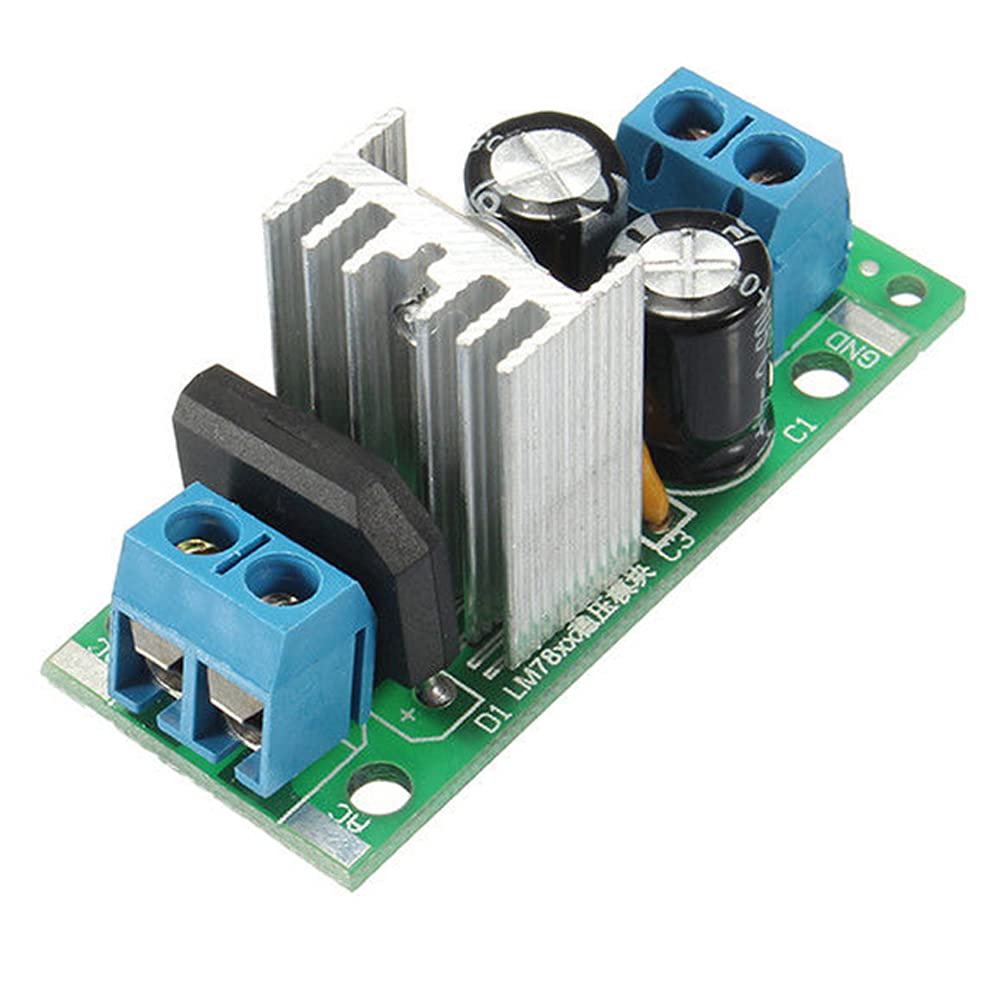 Devmo Lm7812 L7812 Voltage Rectifier Regulator 12 24V Ac Or Dc To 12V Dc Power Supply Converter Module Board