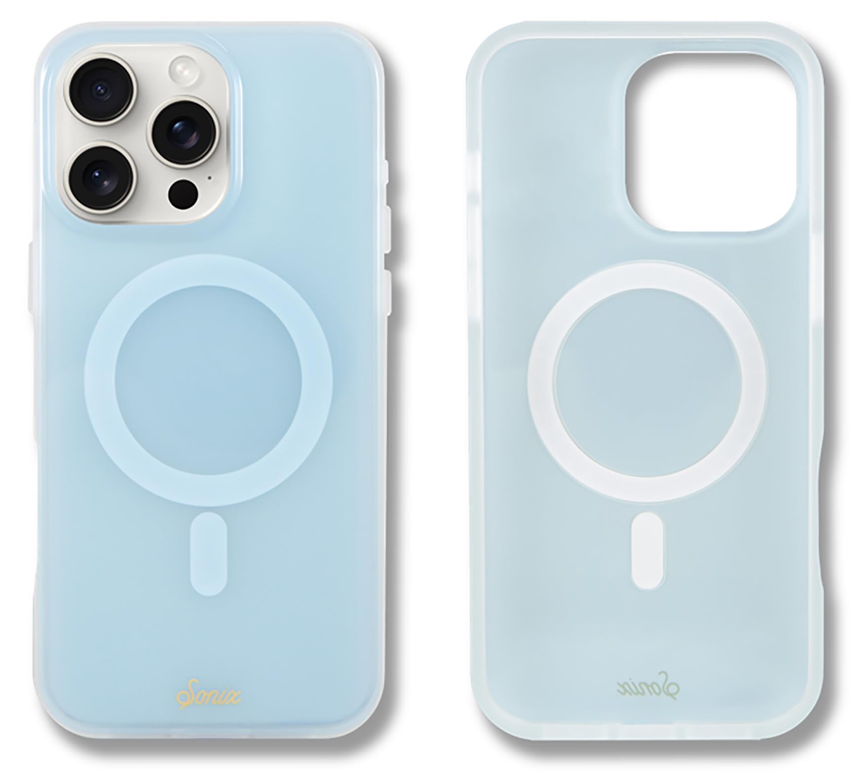 Sonix Case For Iphone 16 Pro Max | Compatible With Magsafe | 10Ft Drop Tested | Jelly Sky Blue