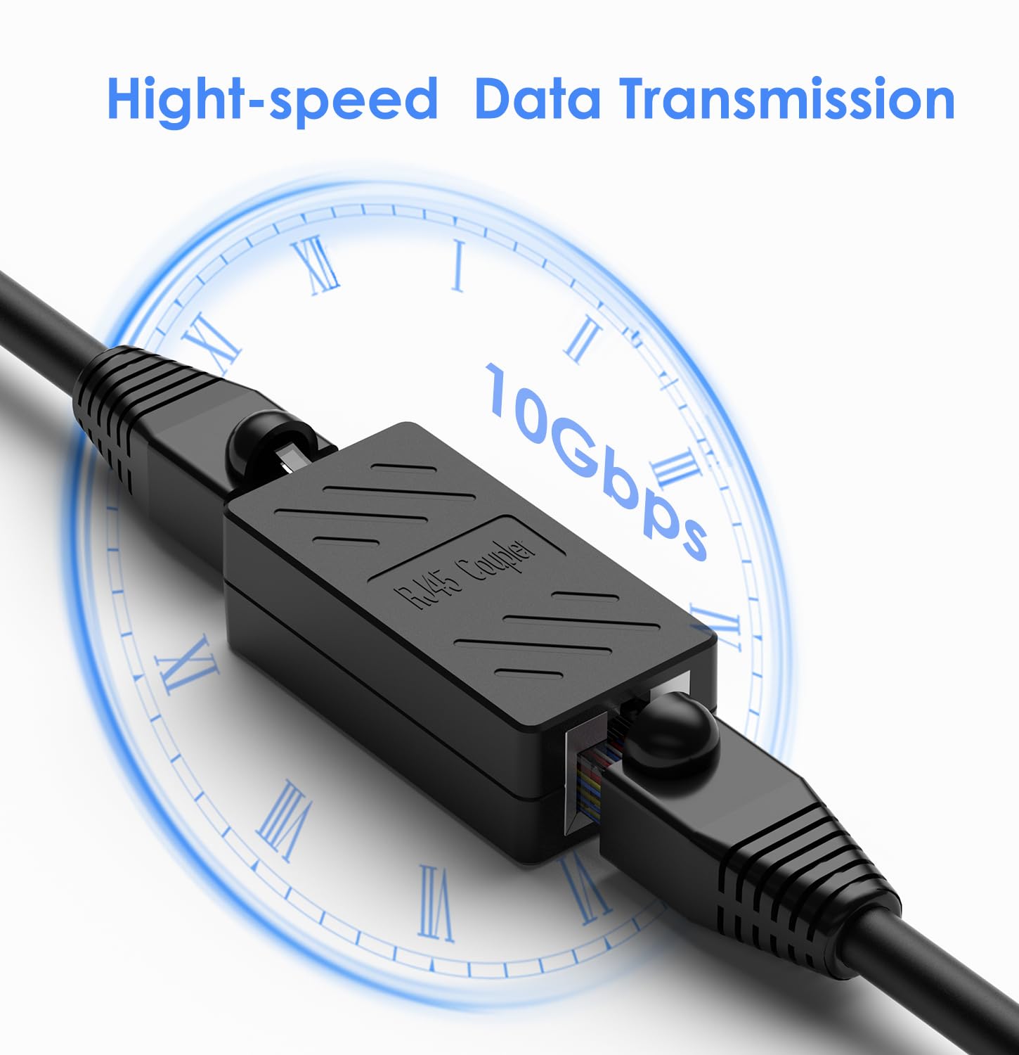 Ethernet Extender Rj45 Couplers Network Cable Coupler Cat 5 Coupling Lnternet Female To Female Connector Lnline Coupler For Cat5