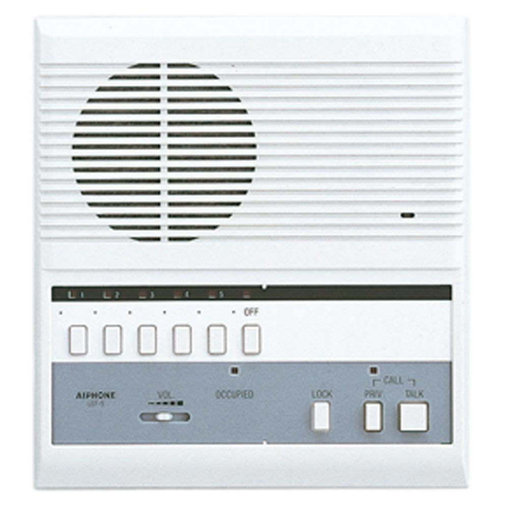 Aiphone 5 Call Intercom Master Station, Surface Mount