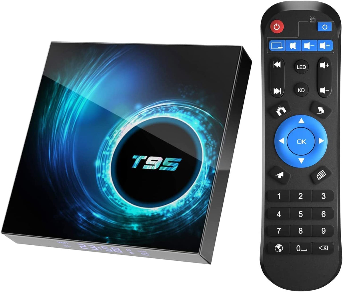 Android Tv Box 10.0, H616 Quad-Core 4Gb Ram 128Gb Rom Smart Android Box,Support 6K,3D,2.4G/5.0Ghz Dual Wifi,10/100M Ethernet,Bluetooth 5.0,Hdmi 2.0,H.265 Media Player