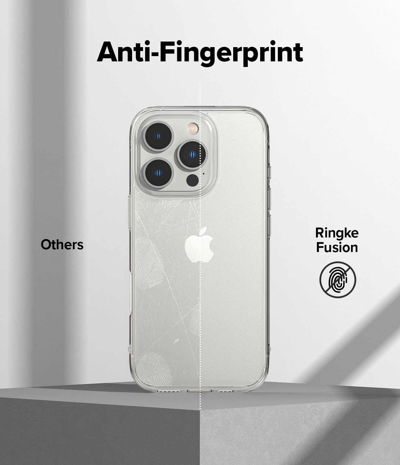 Ringke Fusion [Oil & Dirt Resistant] Compatible With Iphone 16 Pro Max Case, Uv Coating For Scratch & Discoloration Resistant, S