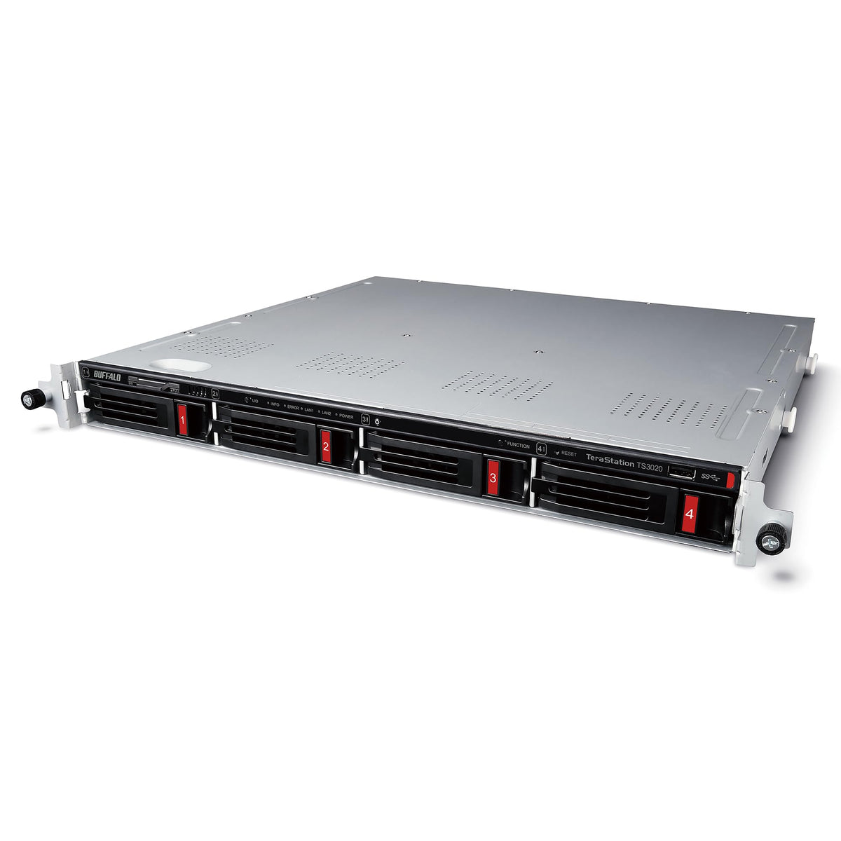 Buffalo Terastation 3420Rn 4-Bay Rackmount Nas 32Tb (4X8Tb) With Hdd Nas Hard Drives Included 2.5Gbe / Computer Network Attached