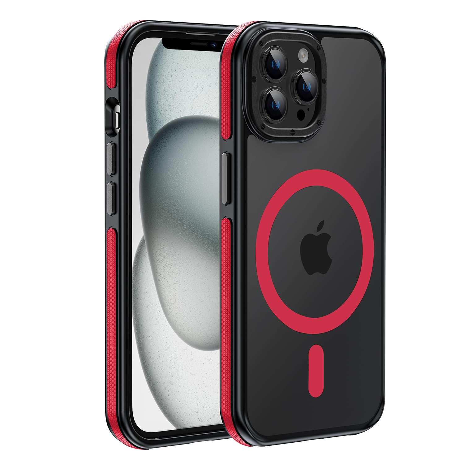 Yzoiko Strong Magnetic Case For Phone 13 Pro [10Ft Military Grade Protection] Compatible With Magnetic Shockproof Slim Thin Cove