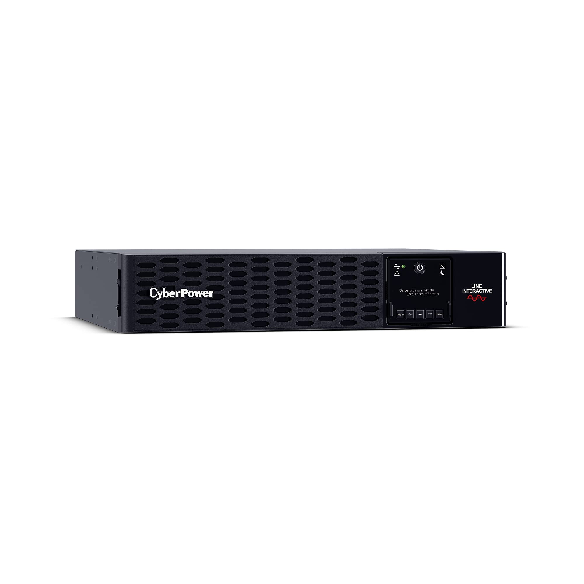 Cyberpower Pr3000Rtxl2Un Smart App Sinewave Ups System, 3000Va/3000W, 9 Outlets, 2U Rack/Tower, Rmcard205 Pre-Installed, Ebm Opt