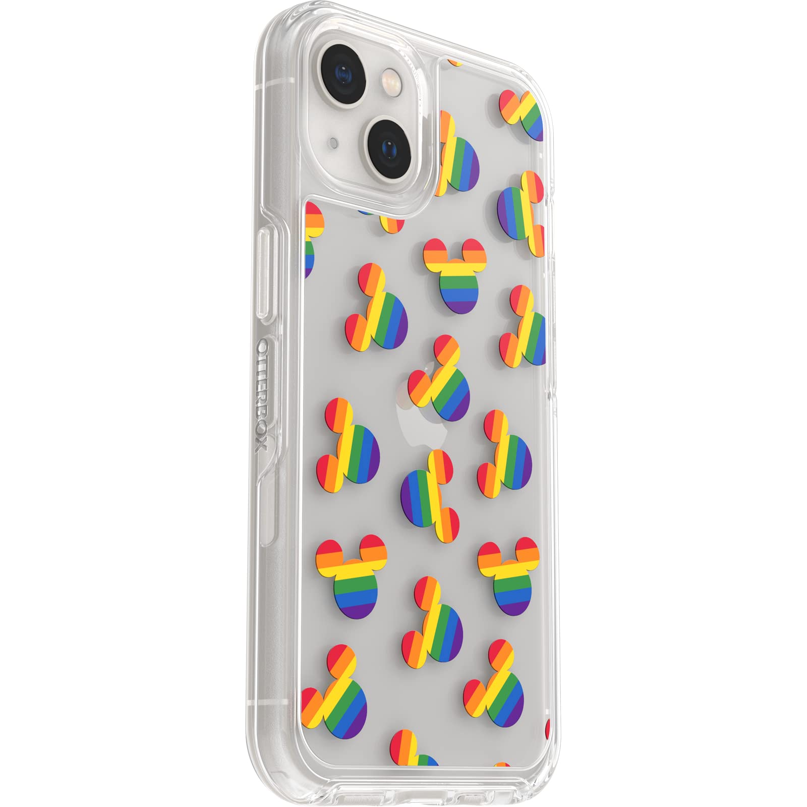 Otterbox Iphone 13 (Only) Symmetry Series Case   Mickey Pride, Ultra Sleek, Wireless Charging Compatible, Raised Edges Protect C