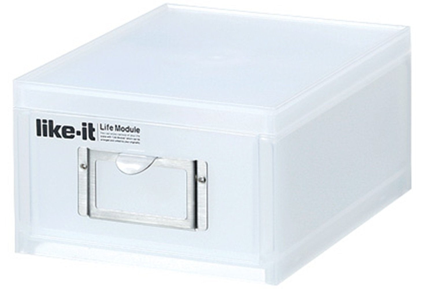 Like It Mx 16 Desktop Organizer, 5.71'' X 7.91'' X 3.62'', Translucent White, 342 Grams