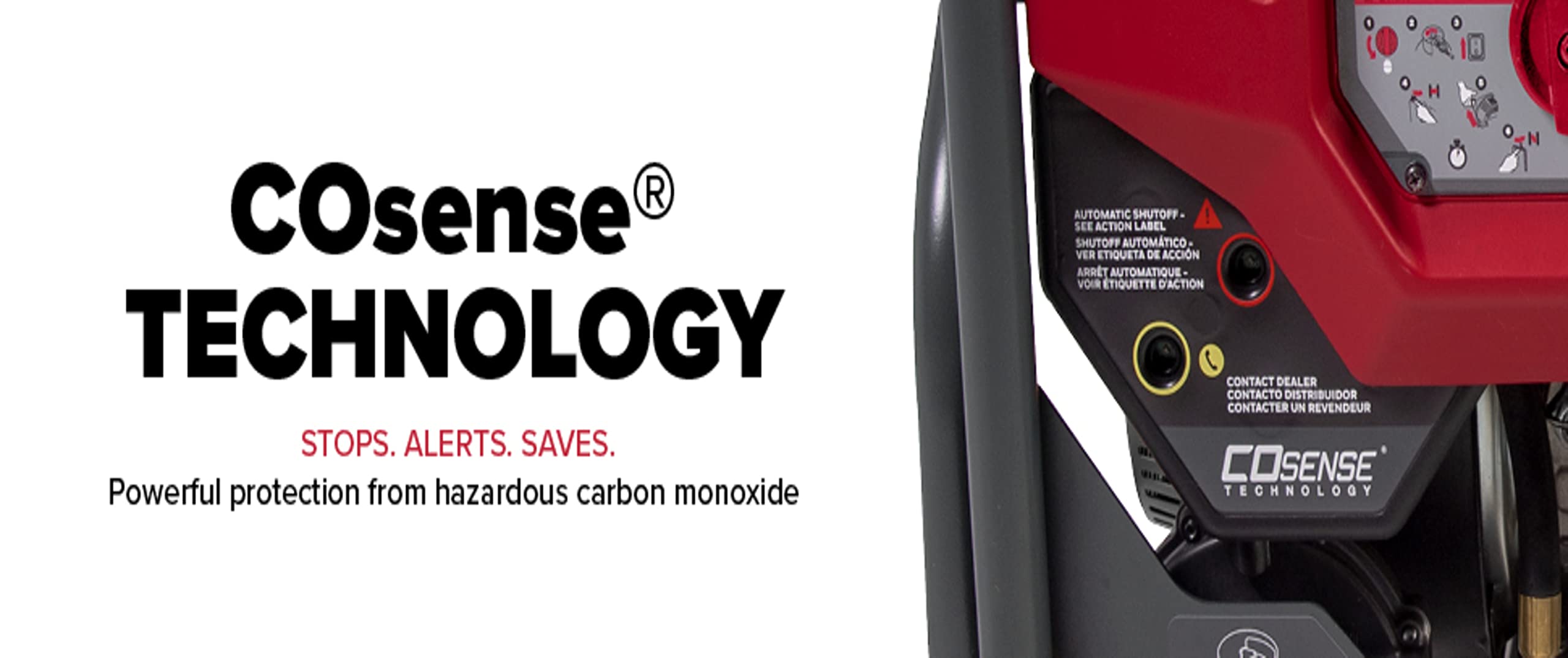 Powermate Pm4500 4,500 Watt Dual Fuel Compatible Portable Generator   Gas And Propane   Cosense Technology   Reliable Power Solu