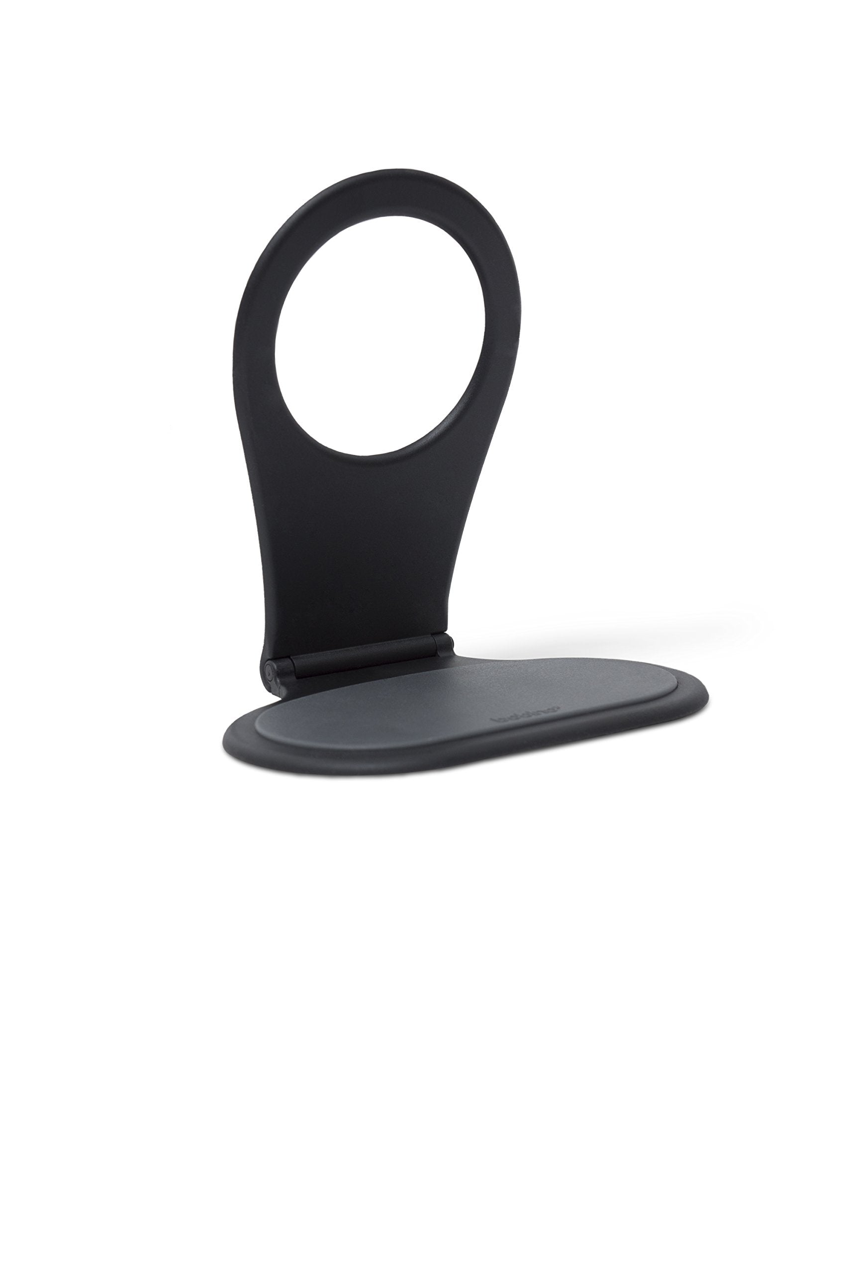Bobino Phone Holder   Black   Stylish Minimalist Charging Shelf