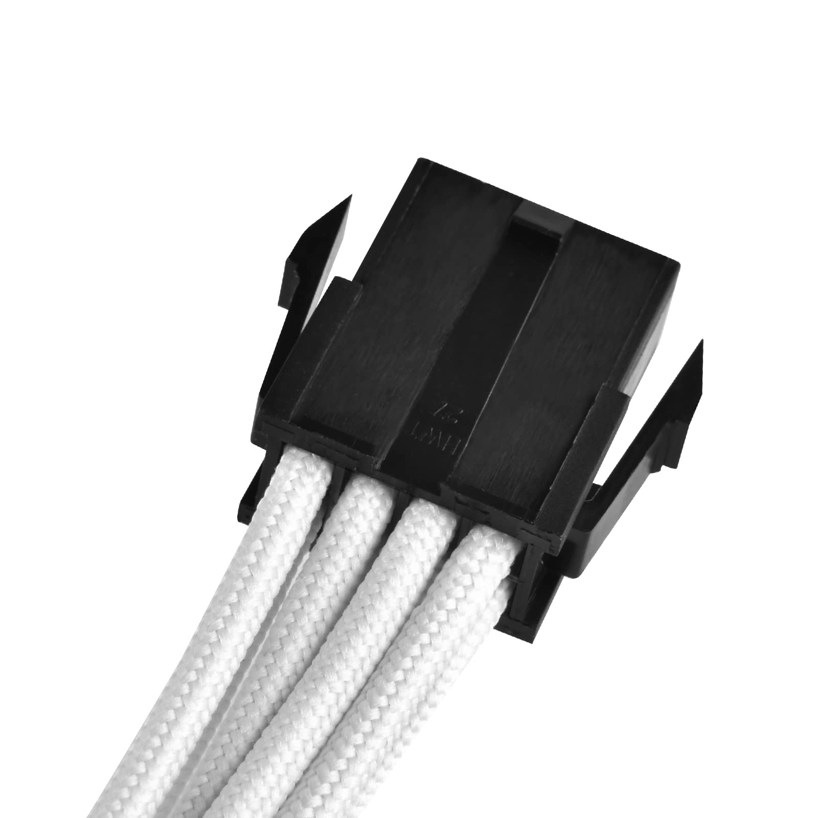 SilverStone Sleeved Extension Power Supply Cable 1x 8-Pin to EPS12V 8-Pin PP07-EPS8W White 300mm