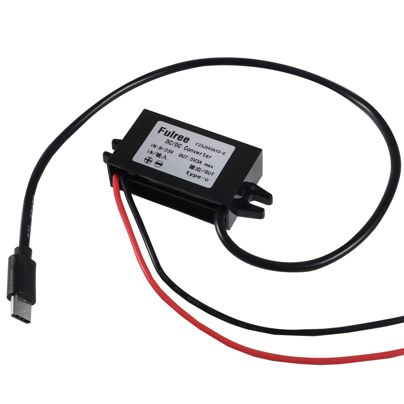 Diann Direct Current Converter 12V To 5V 3A 15W Buck Converter Module Type C Usb Dc Power Adapter Converter Dc To Dc Regulator C