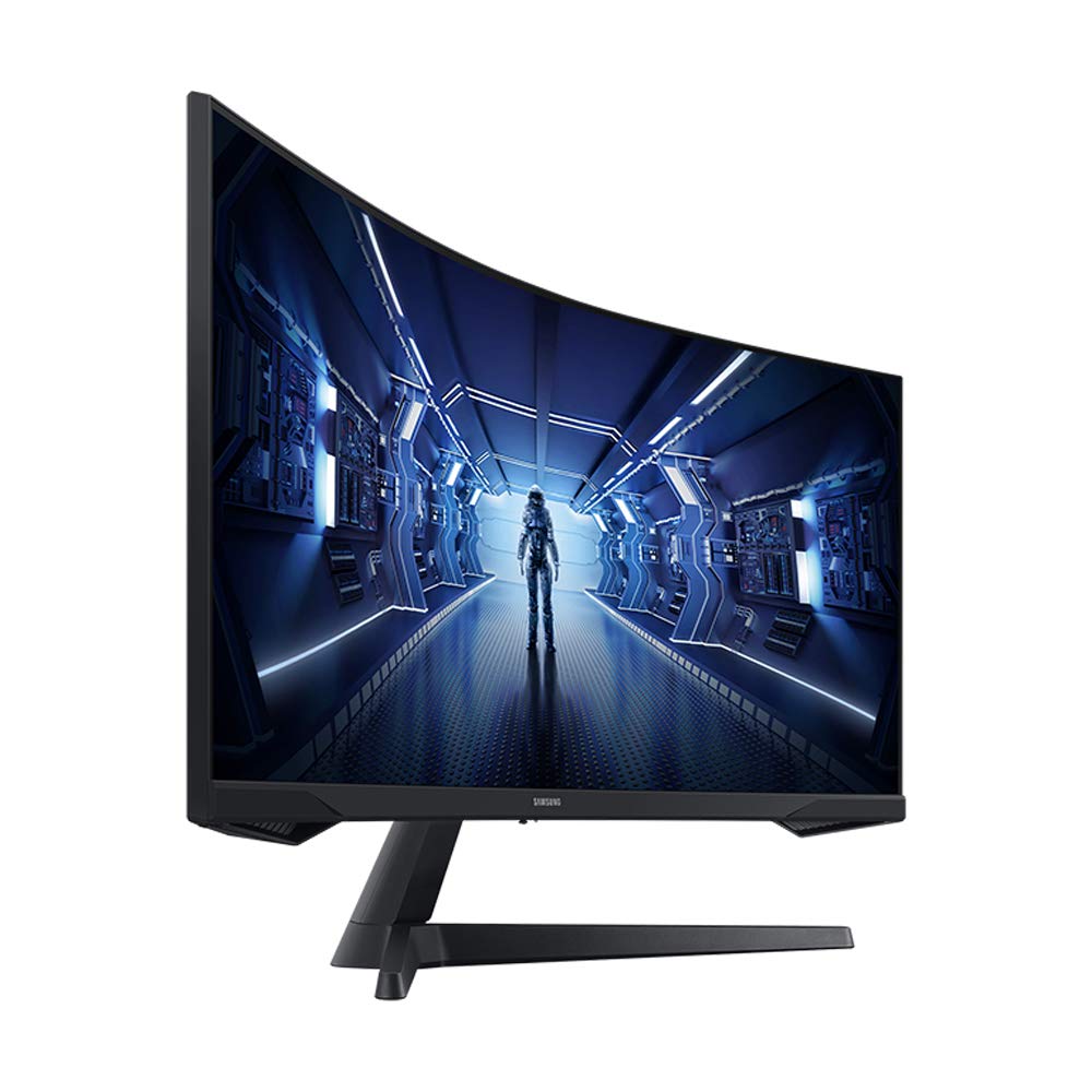 Samsung 34'' Odyssey G5 Ultra Wide Gaming Monitor With 1000R Curved Screen, 165Hz, 1Ms, Freesync Premium, Wqhd, Lc34G55Twwnxza,