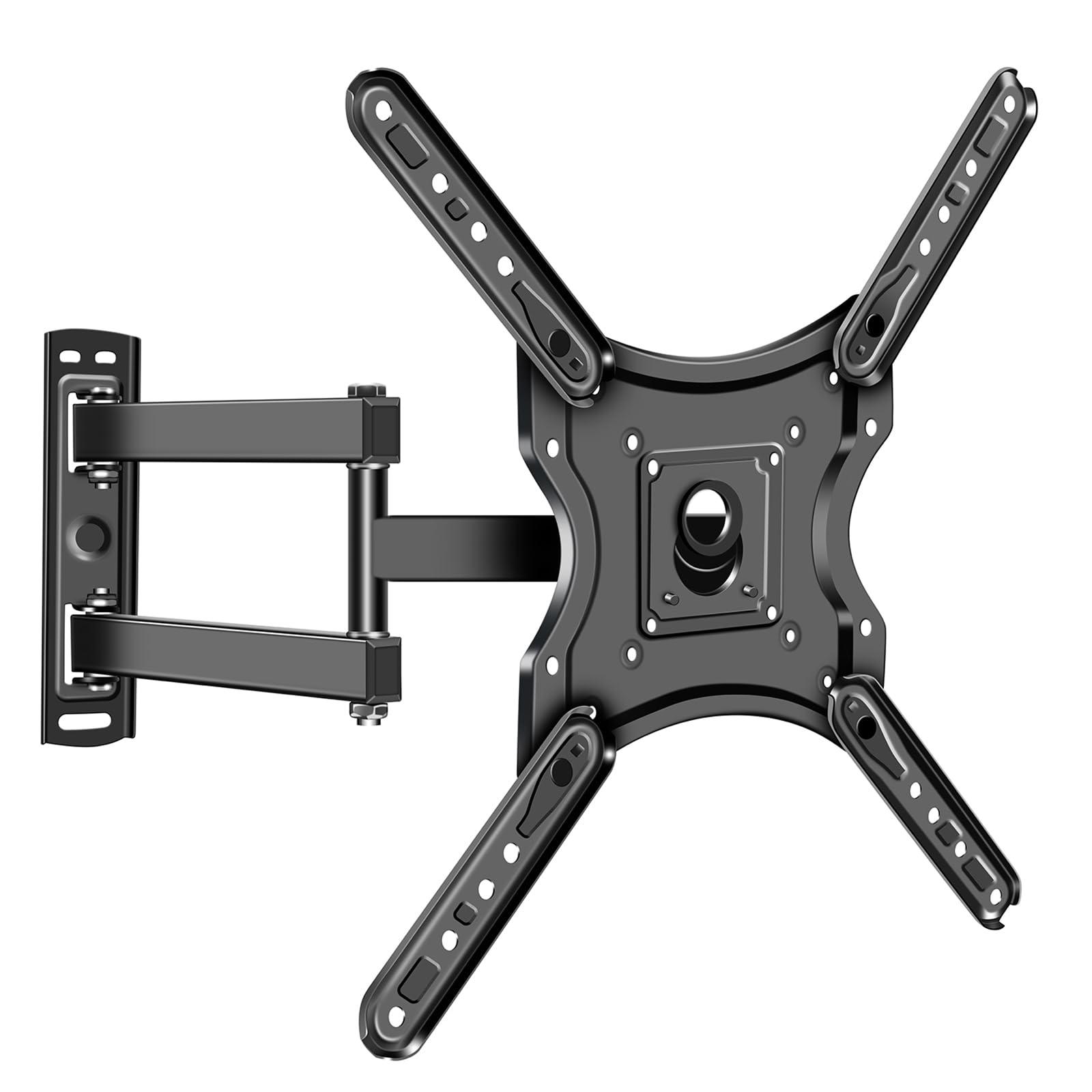 Swivel Tv Wall Mount Full Motion Tv Bracket With Articulating Arm For Most 14 60 Inch Led, Lcd Flat Curved Smart Tvs Monitor Til