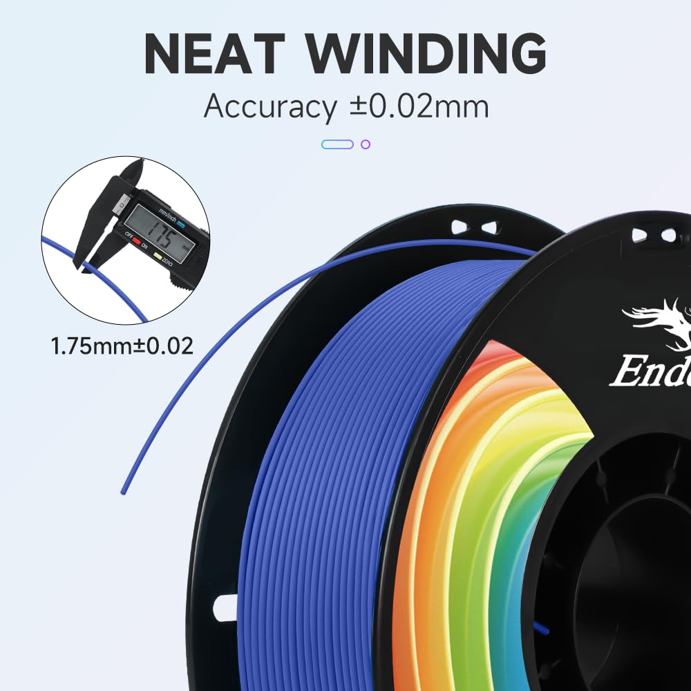 Creality 3D Printer Filament, Pla Plus Filament 1.75Mm Navy Blue, Pla Pro Toughness Upgraded Dimensional Accuracy +/  0.03Mm, 1K