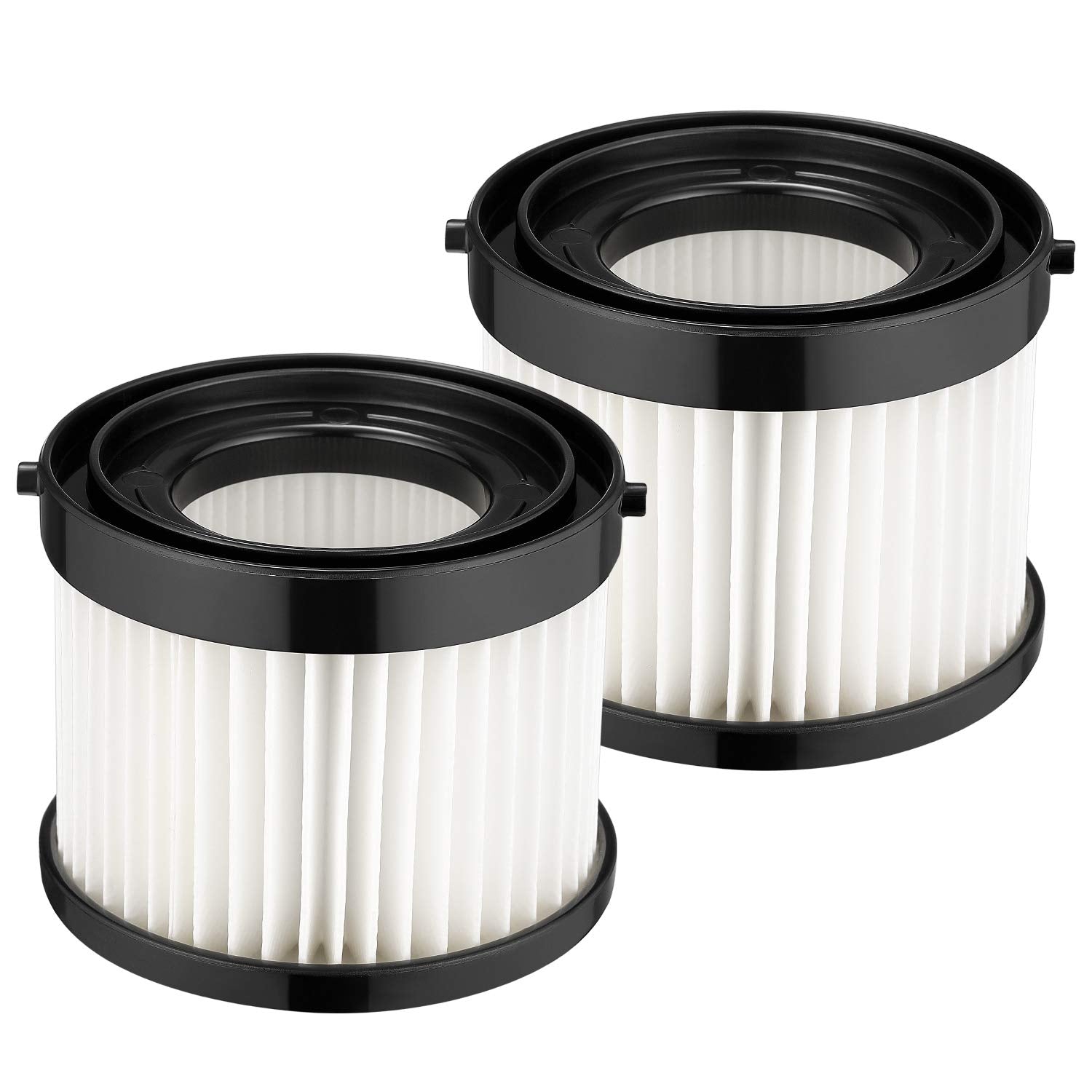 Cabiclean Hepa Dry Filter Replacement Compatible With Milwaukee 49 90 0160, 49 90 1951, Fit For 0882 20 M18 Compact Vacuum, Pack