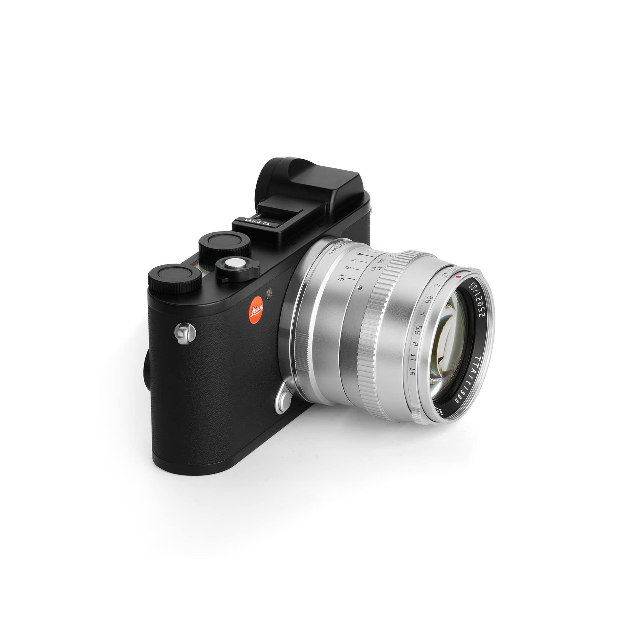 Ttartisan 50Mm F1.2 Aps C Manual Focus Lens Large Aperture Compatible With Leica T Tl Tl2 Cl Sigma Fp(Leica L Mount, Silver)