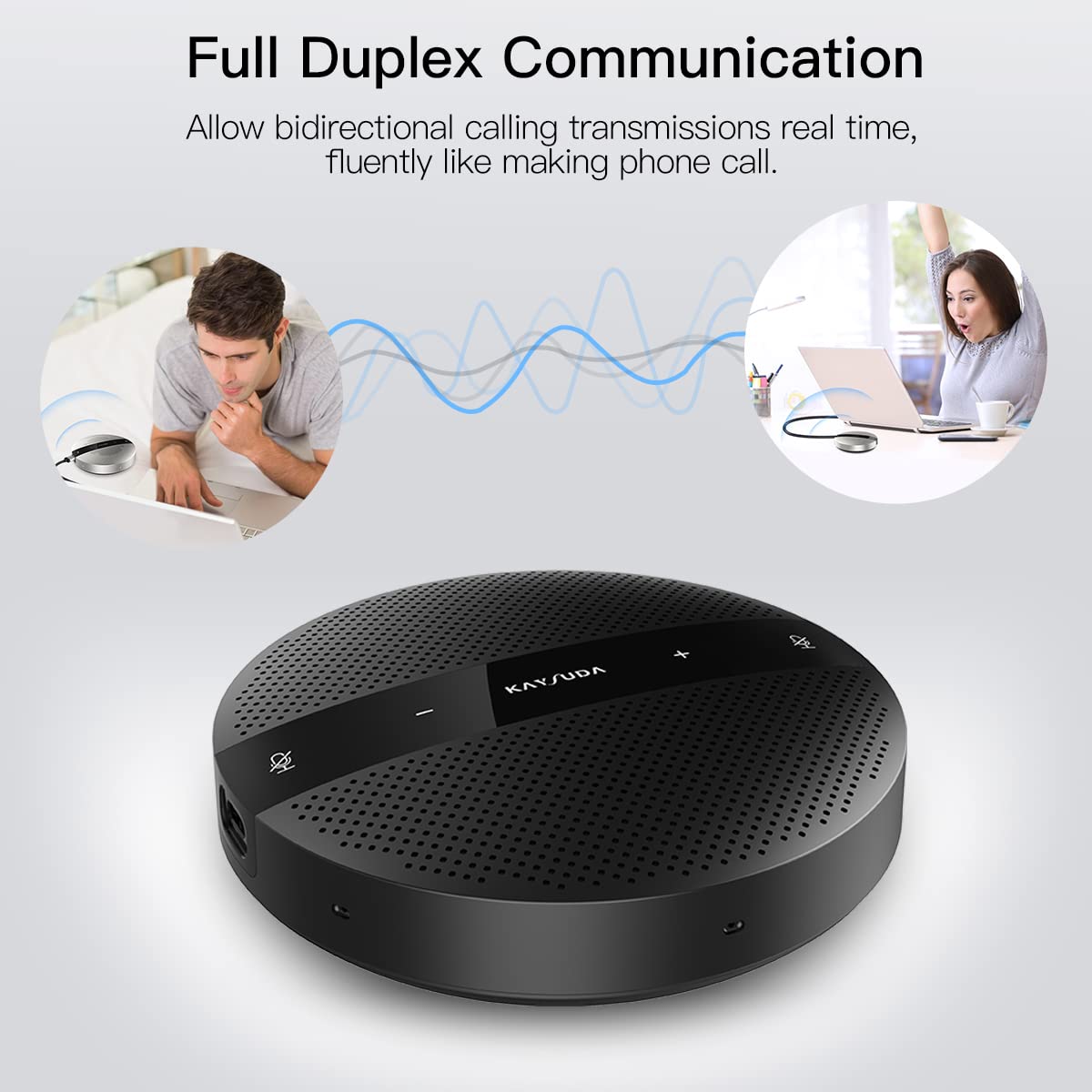 Pc Microphone Speaker Business Conference Usb Speakerphone For Skype, Webinar, Call Center