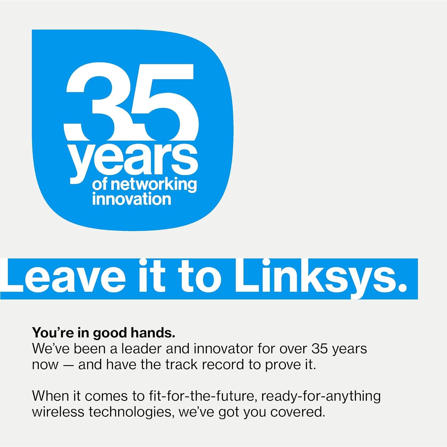 Linksys Velop Pro 6E Wifi Mesh System | One Cognitive Mesh Tri Band Router | 5.4 Gbps (Axe5400) Speeds | 3,000 Sq Ft Coverage |