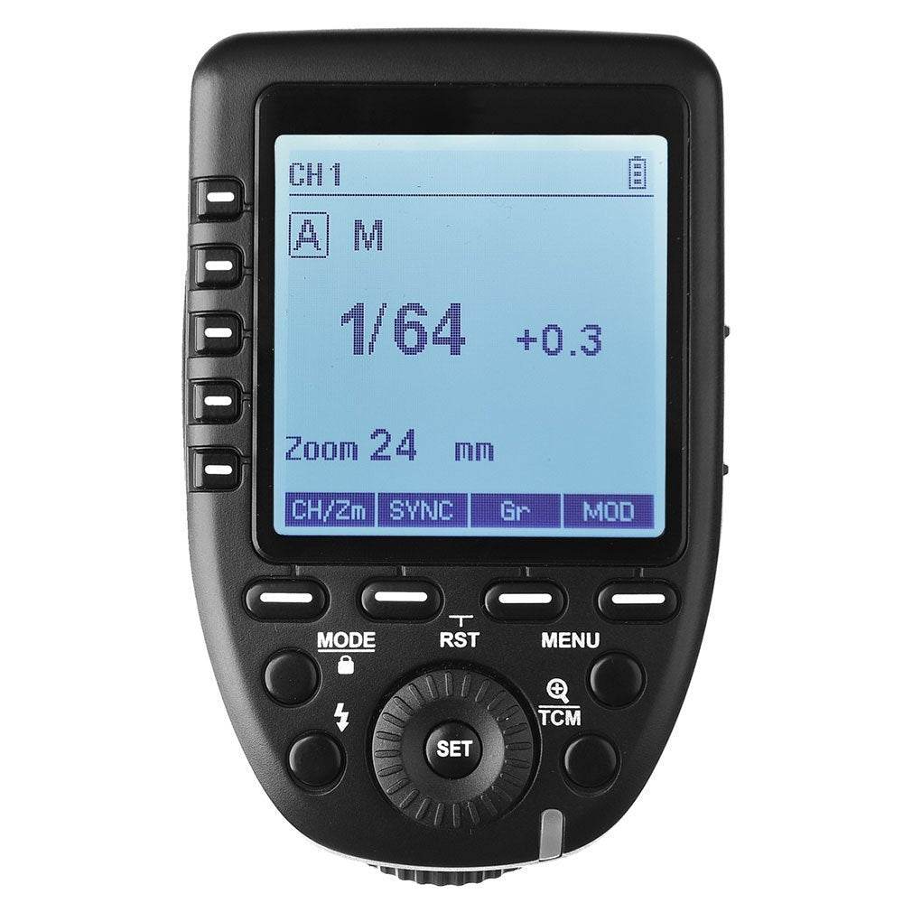 Godox Camera Flash Trigger Xpro S For Sony Wireless Remote 2.4Ghz 1/8000S Hss Ttl Convert Manual Large Screen Design Customizabl