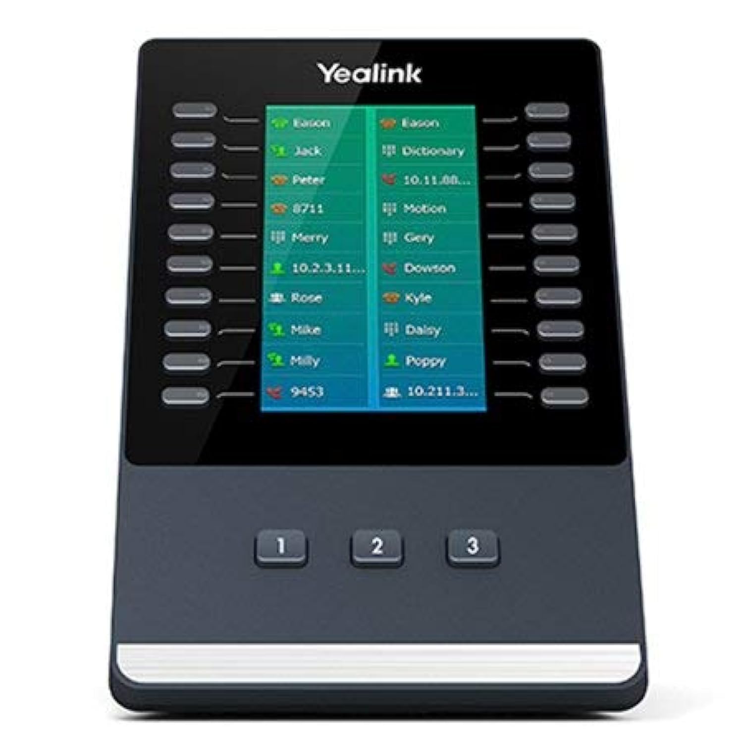 Yealink Color-Screen Expansion Module For T5 Series Black