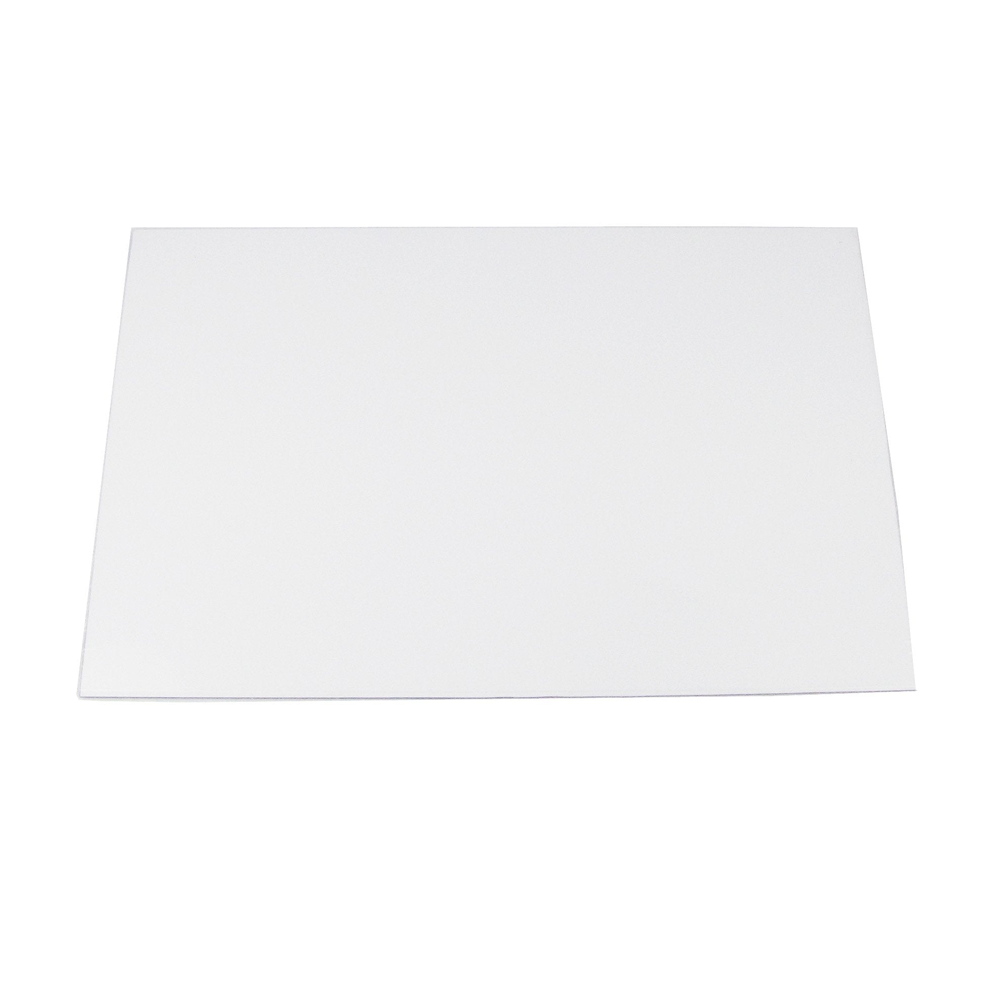 FLEOR 11.4 x 17 Inch Blank Guitar Bass Pickguard Sheet DIY Guitar Pickguard Backplate Scratch Plate Material,3Ply White