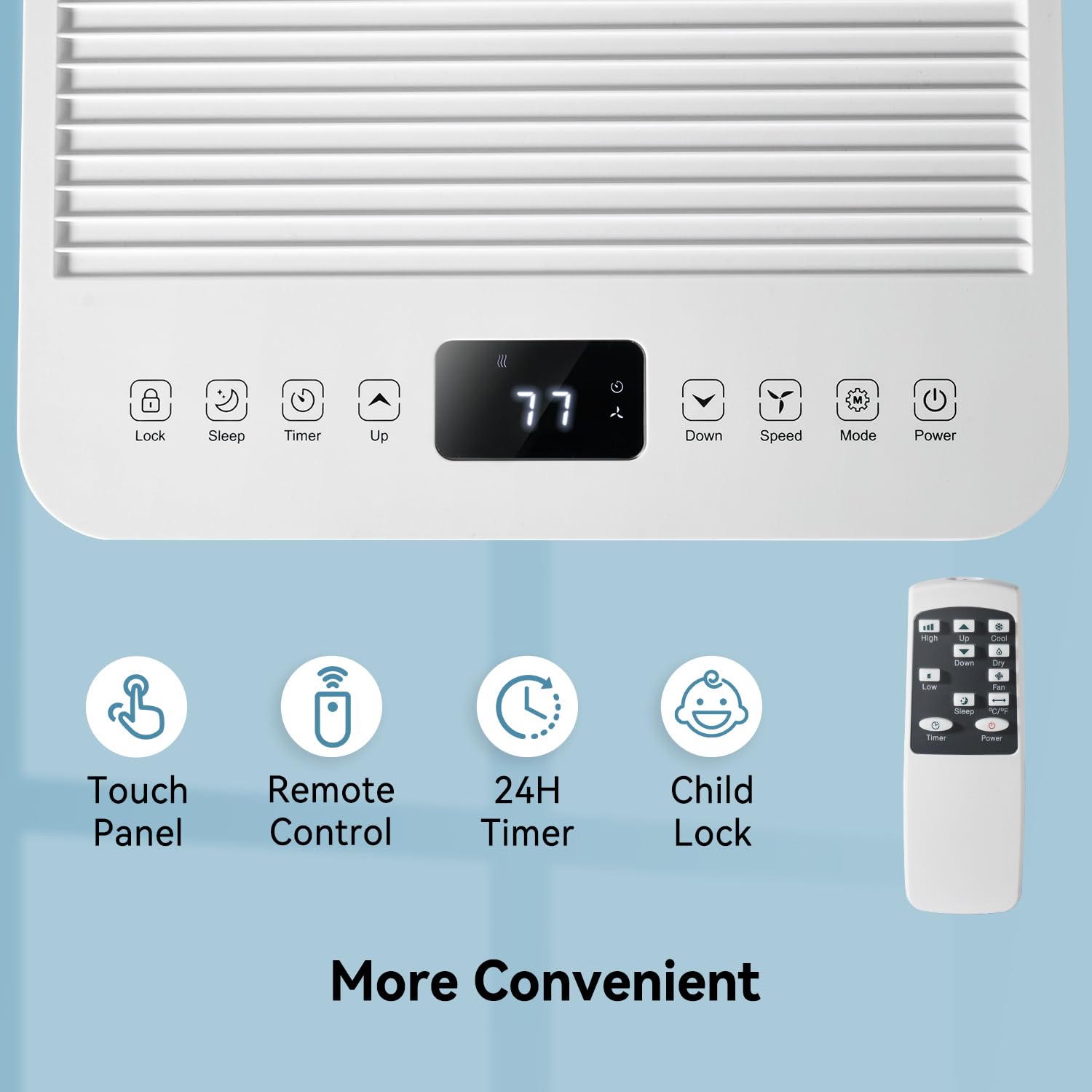 Aoxun 10000 Btu Portable Air Conditioners, 4-In-1 Ac Unit, Fast Cooling, Dehumidifier, Fan & 24H Timer Quiet Sleep, W/Remote Con